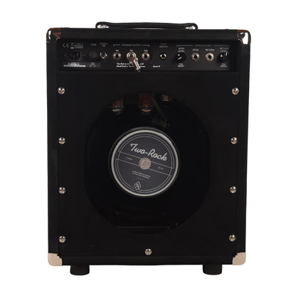 Two Rock Studio Overdrive 35w 2-Channel Tube Amp Combo Black Suede w/ Grey Pinstripe Cloth Amplifiers