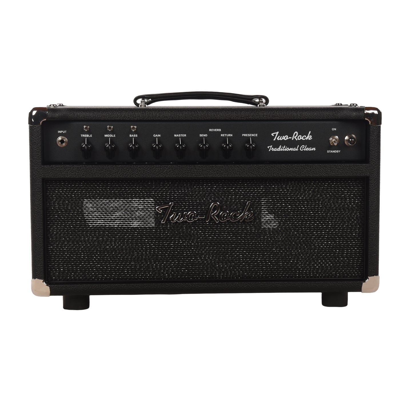 Two Rock Traditional Clean 100/50W Head w/Black Bronco Tolex & Sparkle Matrix Grill Cloth Amplifiers