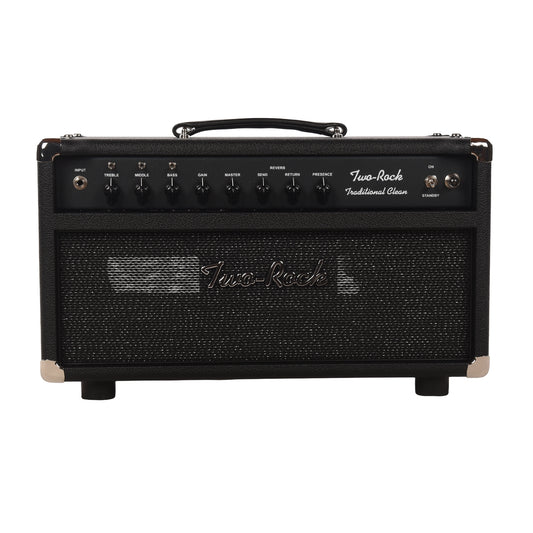 Two Rock Traditional Clean 100/50W Head w/Black Bronco Tolex & Sparkle Matrix Grill Cloth Amplifiers