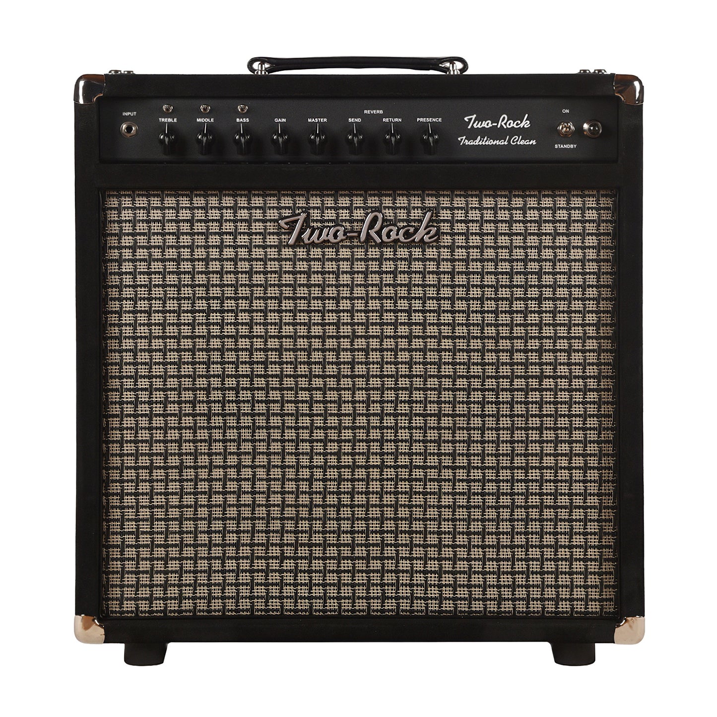 Two Rock Traditional Clean 40/20W 1x12 Combo Black Suede w/ Large Check Cloth Amplifiers