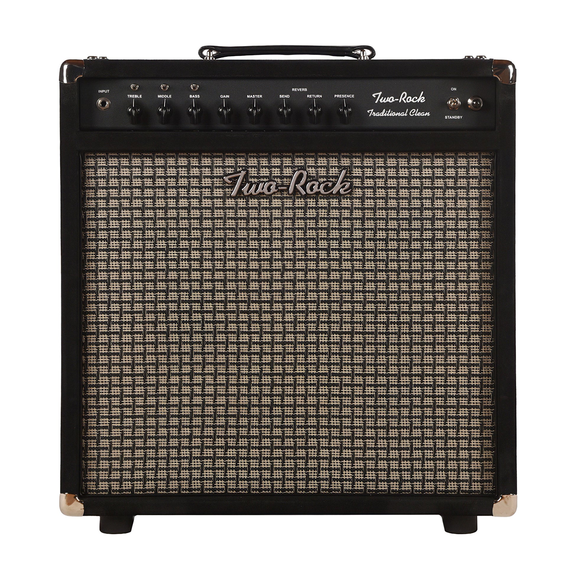 Two Rock Traditional Clean 40/20W 1x12 Combo Black Suede w/ Large Check Cloth Amplifiers