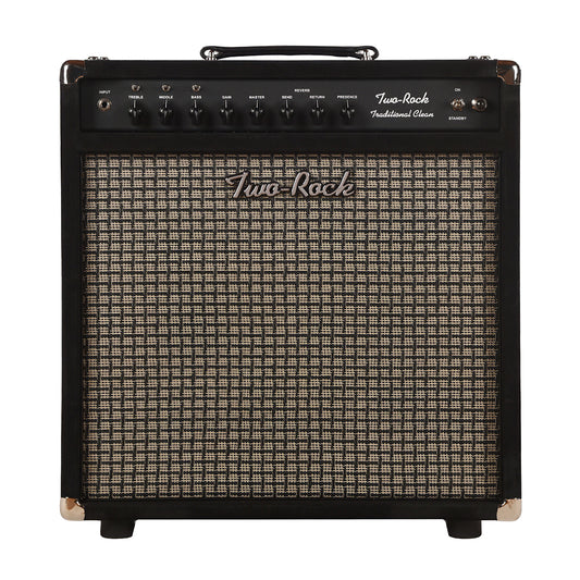 Two Rock Traditional Clean 40/20W 1x12 Combo Black Suede w/ Large Check Cloth Amplifiers