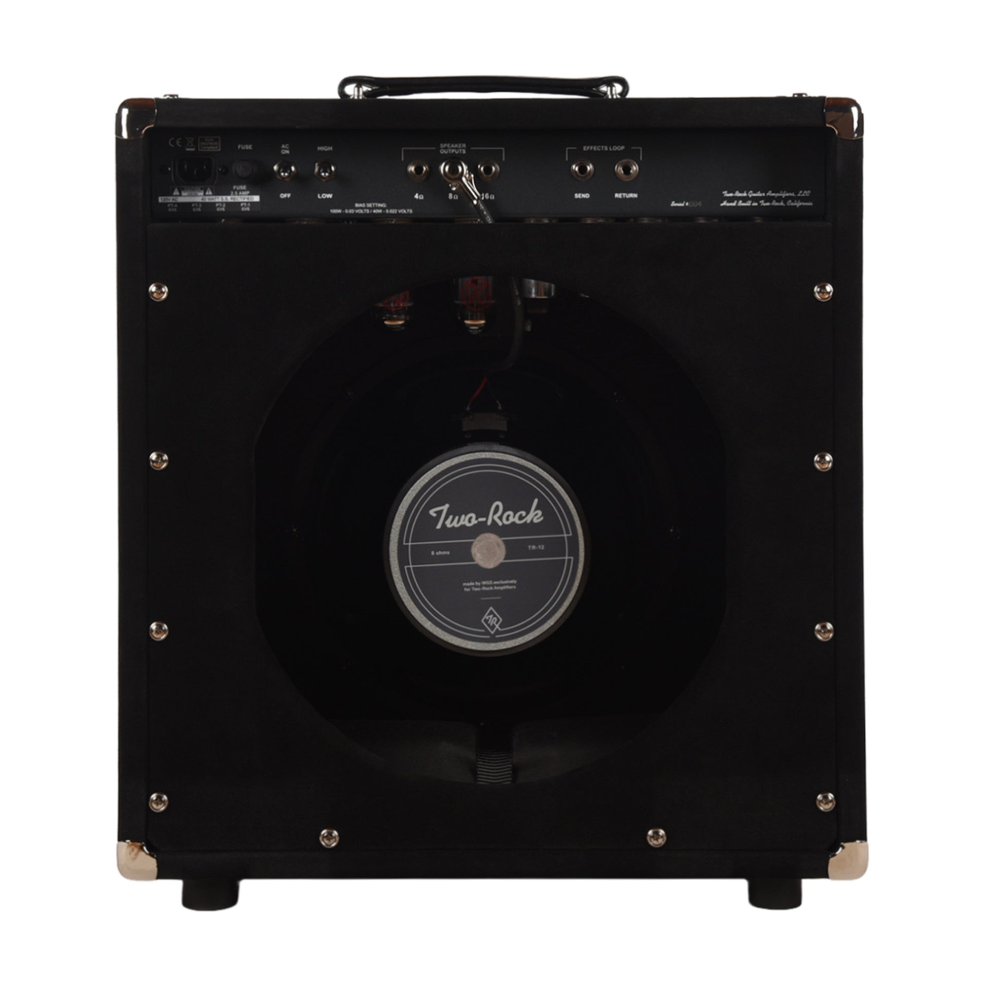 Two Rock Traditional Clean 40/20W 1x12 Combo Black Suede w/ Large Check Cloth Amplifiers