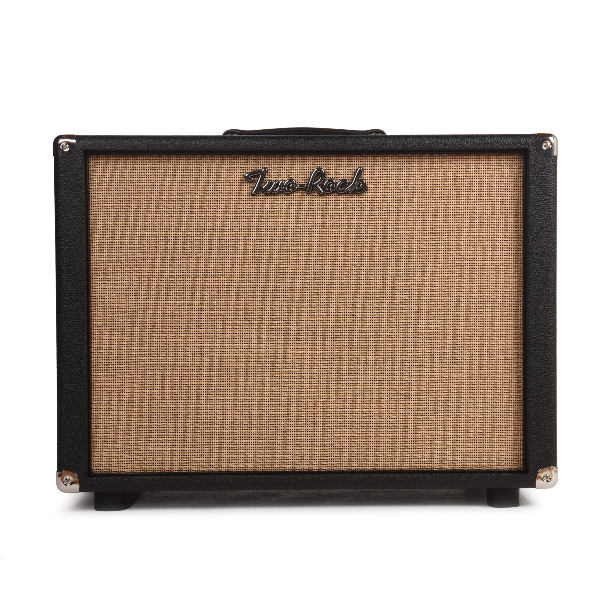 Two Rock 1x12 75w Cabinet Black w/Black Bronco Tolex, Cane Grill & Two Rrock 1265B Speaker Amps / Guitar Amps / Guitar Cabinets