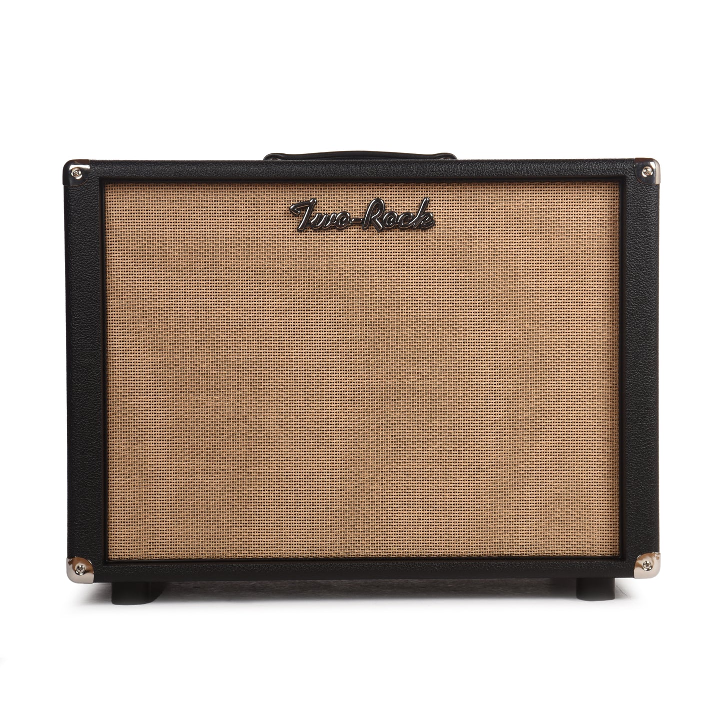 Two Rock 1x12 75w Cabinet Black w/Black Bronco Tolex, Cane Grill & Two Rrock 1265B Speaker Amps / Guitar Amps / Guitar Cabinets
