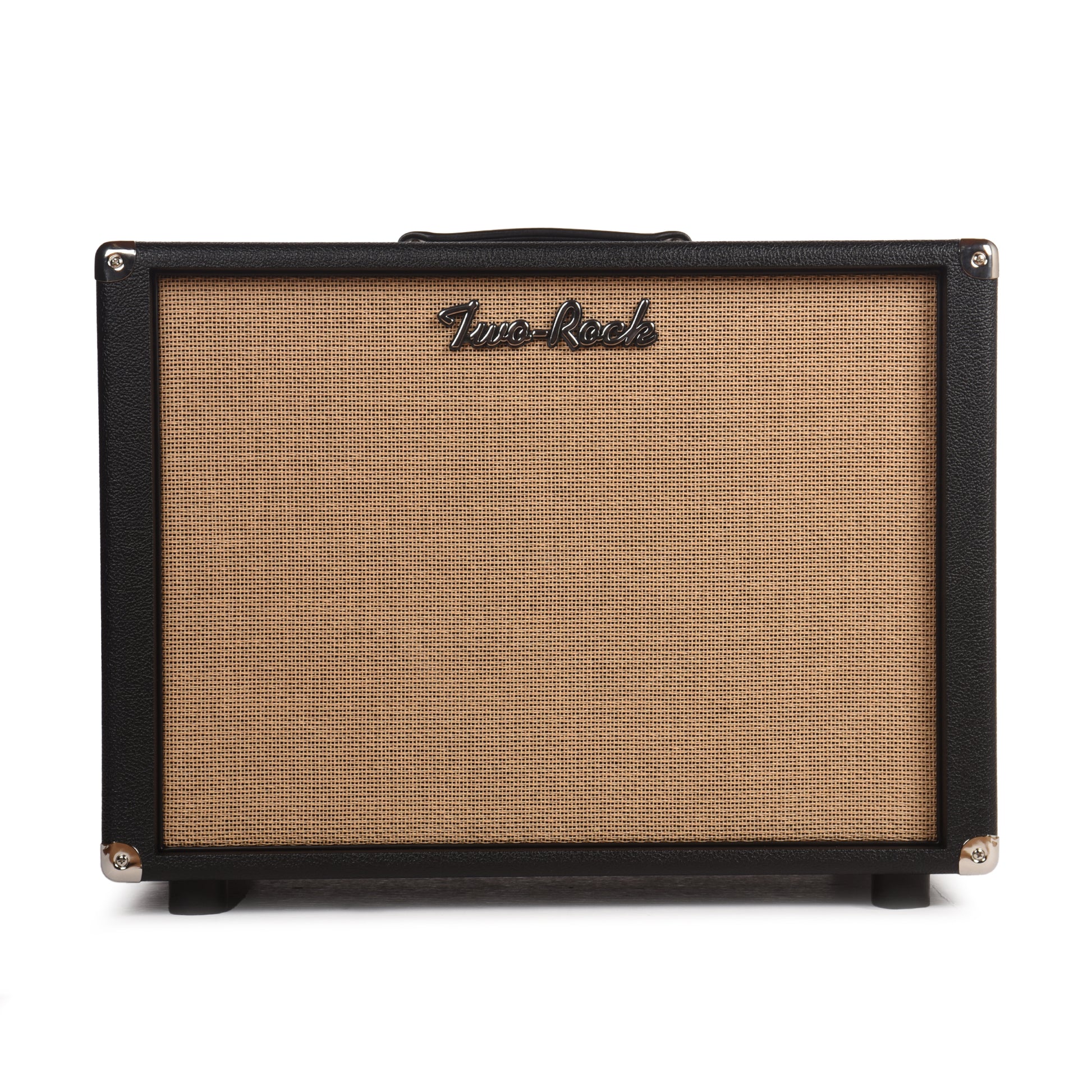 Two Rock 1x12 75w Cabinet Black w/Black Bronco Tolex, Cane Grill & Two Rrock 1265B Speaker Amps / Guitar Amps / Guitar Cabinets