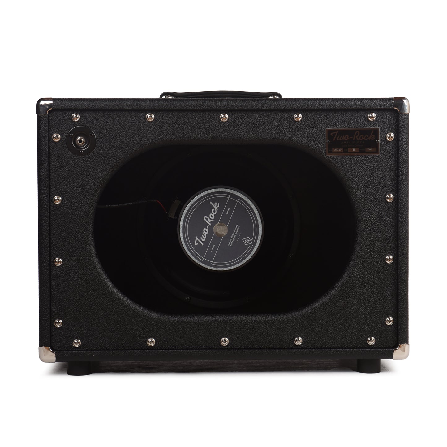 Two Rock 1x12 75w Cabinet Black w/Black Bronco Tolex, Cane Grill & Two Rrock 1265B Speaker Amps / Guitar Amps / Guitar Cabinets