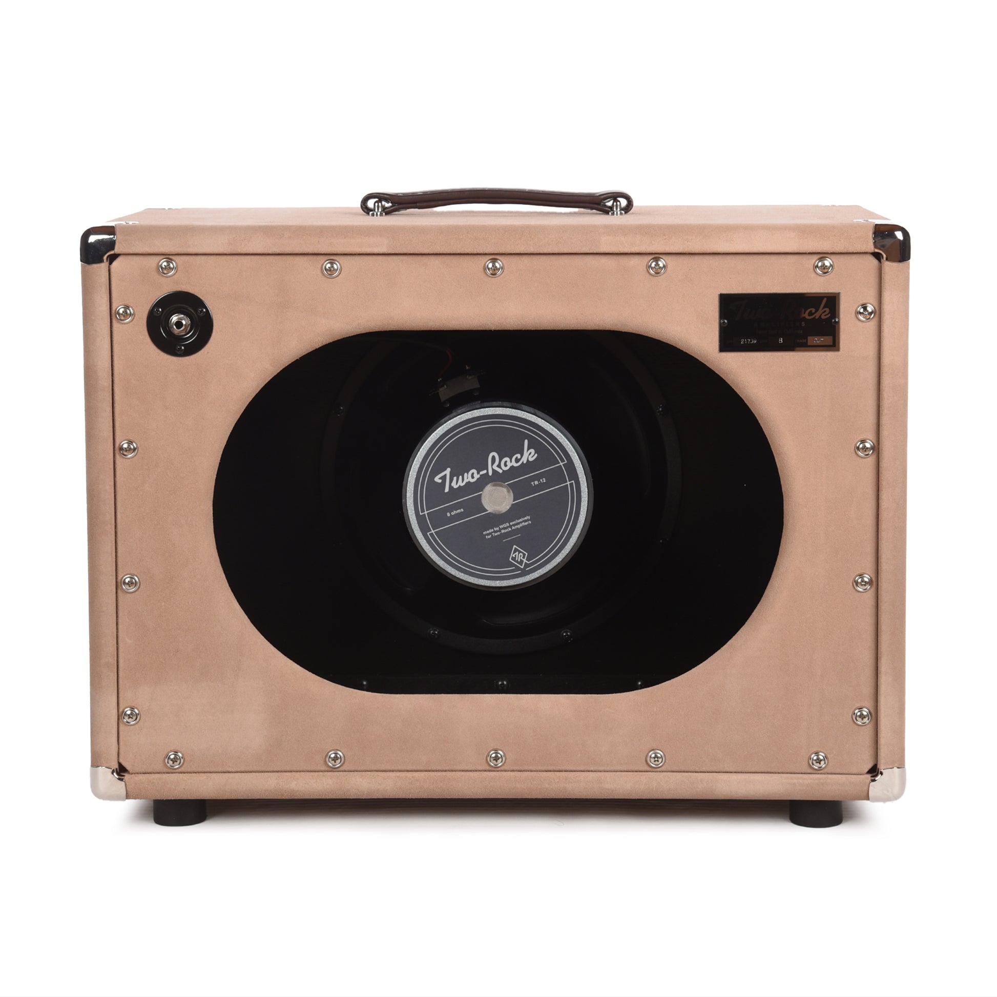 Two Rock 1x12 Cab 8 Ohm Dogwood Suede w/ Oxblood Grill Cloth Amps / Guitar Amps / Guitar Cabinets