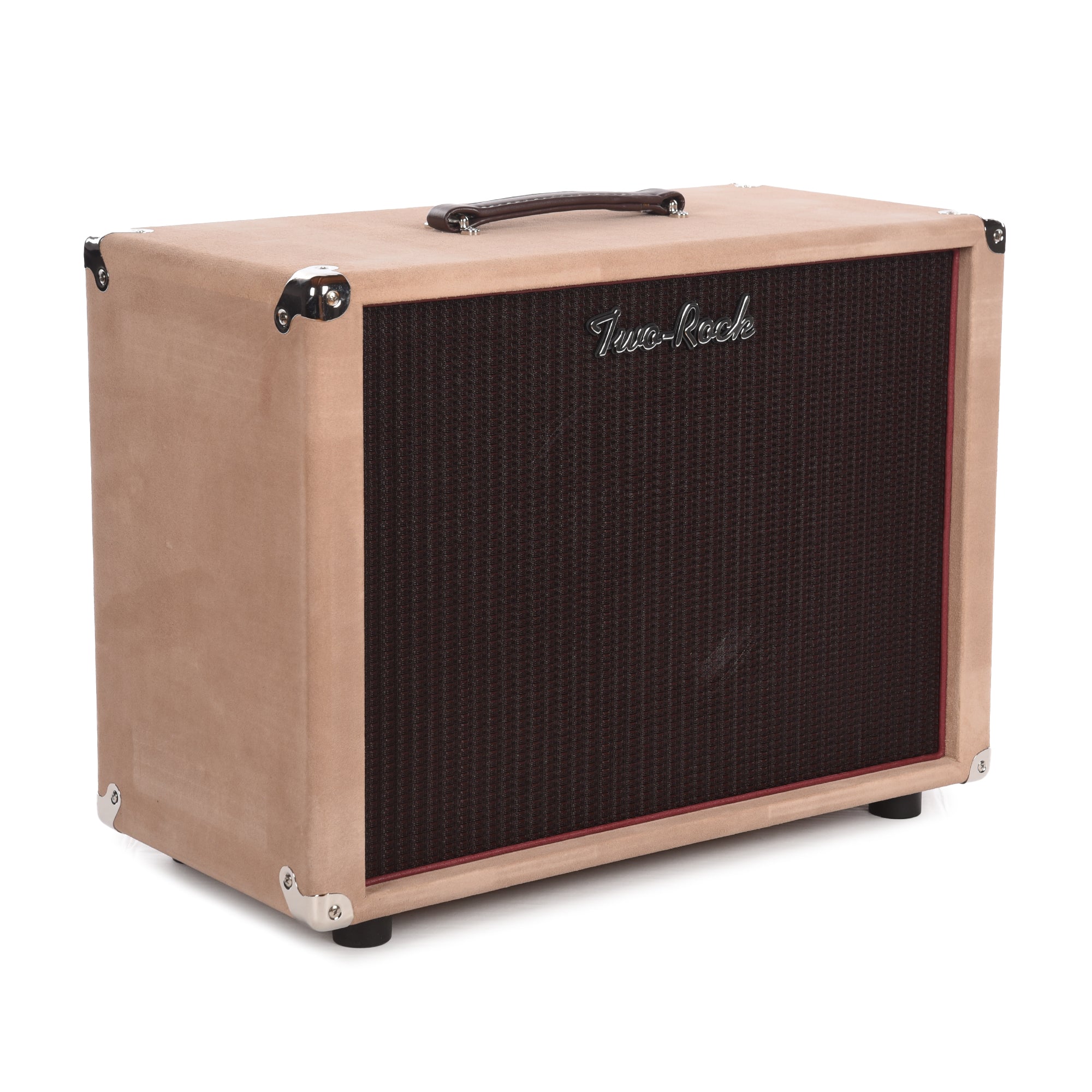 Two Rock 1x12 Cab 8 Ohm Dogwood Suede w/ Oxblood Grill Cloth Amps / Guitar Amps / Guitar Cabinets