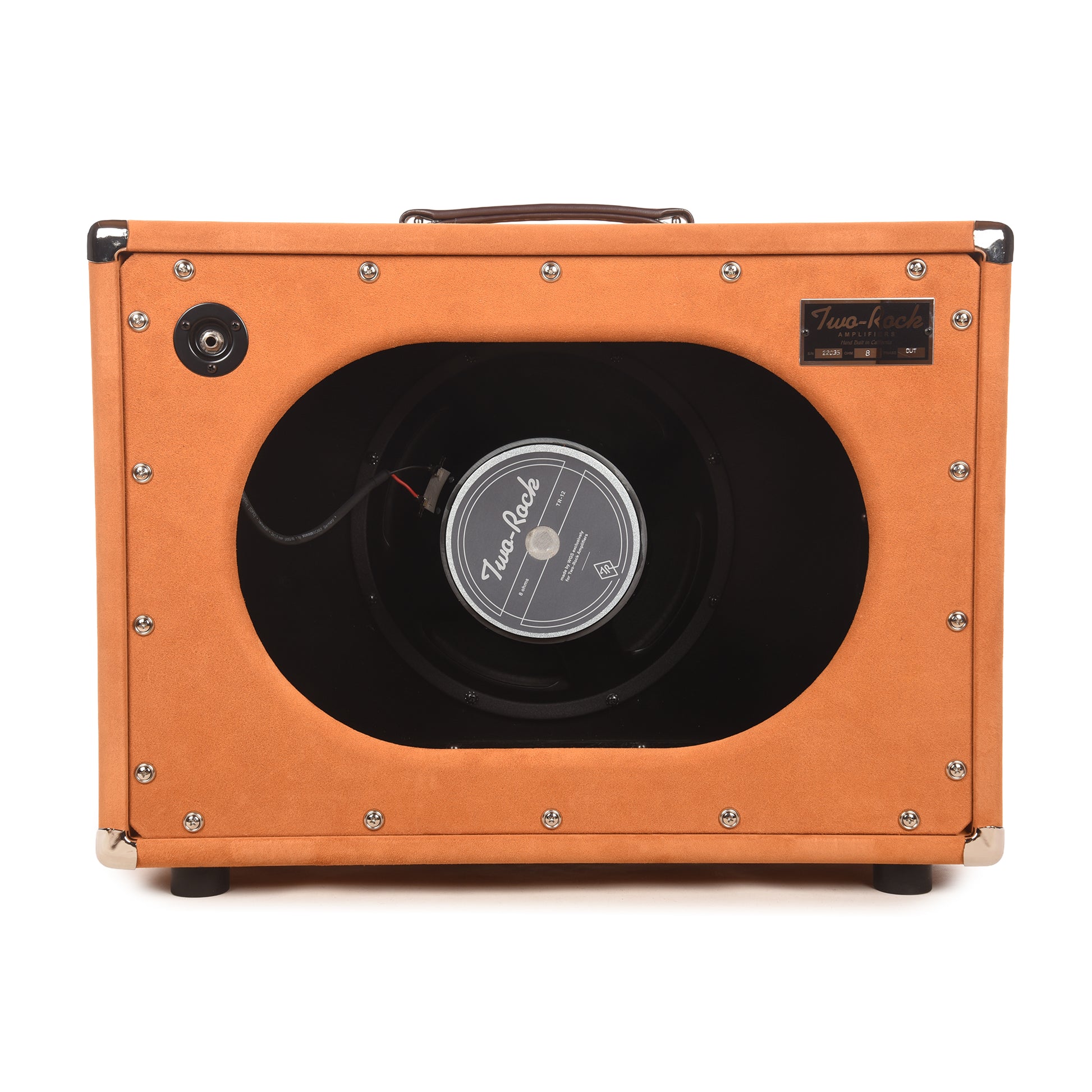 Two Rock 1x12 Cabinet Golden Brown Suede w/ Oxblood Cloth Amps / Guitar Amps / Guitar Cabinets