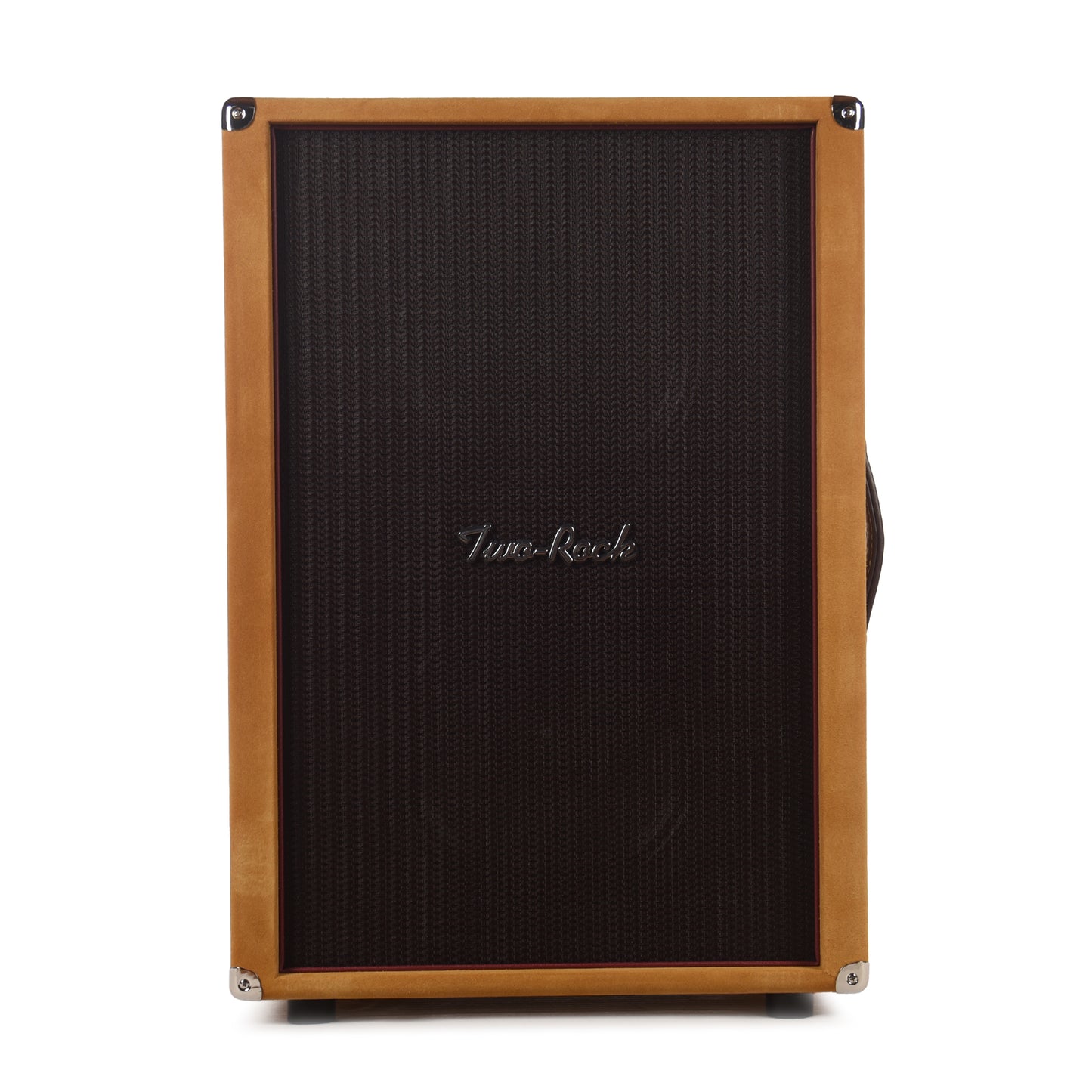 Two Rock 2x12 150w Vertical Cabinet w/Two-Rock 1265B Speaker Buckskin Suede w/ Oxblood Grill Amps / Guitar Amps / Guitar Cabinets