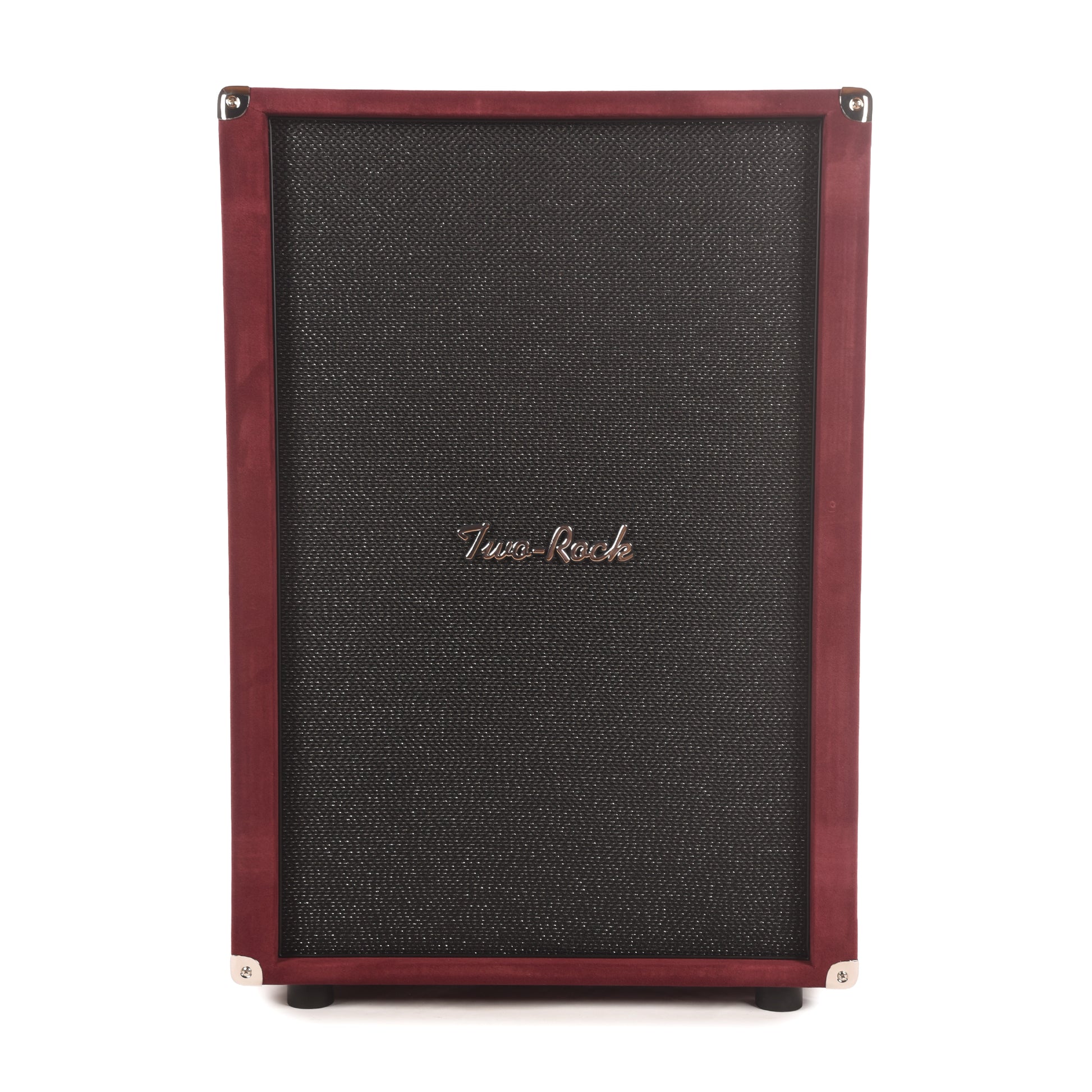 Two Rock 2x12 150w Vertical Cabinet w/Two-Rock 1265B Speaker Burgundy Suede w/ Sparkle Matrix Grill Amps / Guitar Amps / Guitar Cabinets