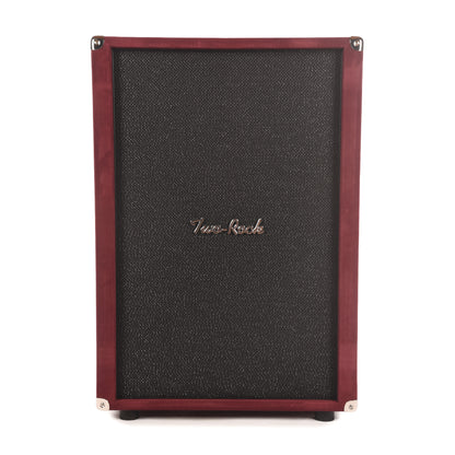 Two Rock 2x12 150w Vertical Cabinet w/Two-Rock 1265B Speaker Burgundy Suede w/ Sparkle Matrix Grill Amps / Guitar Amps / Guitar Cabinets
