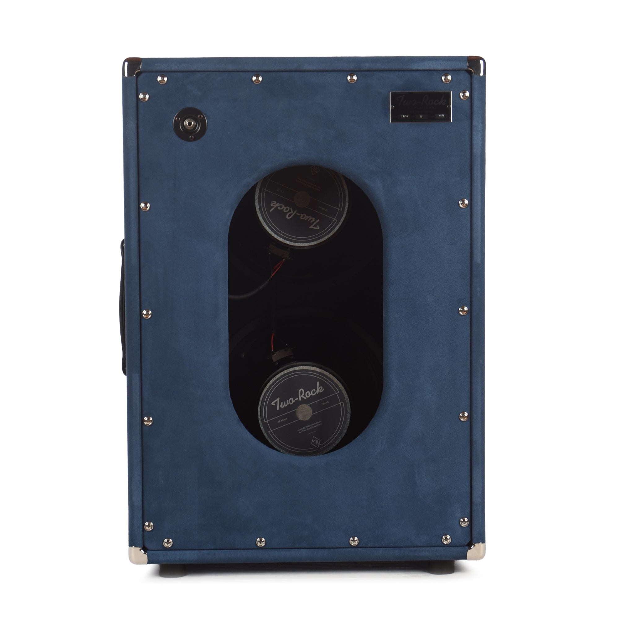 Two Rock 2x12 150w Vertical Cabinet w/Two-Rock 1265B Speaker Denim Suede w/ Sparkle Matrix Grill Amps / Guitar Amps / Guitar Cabinets