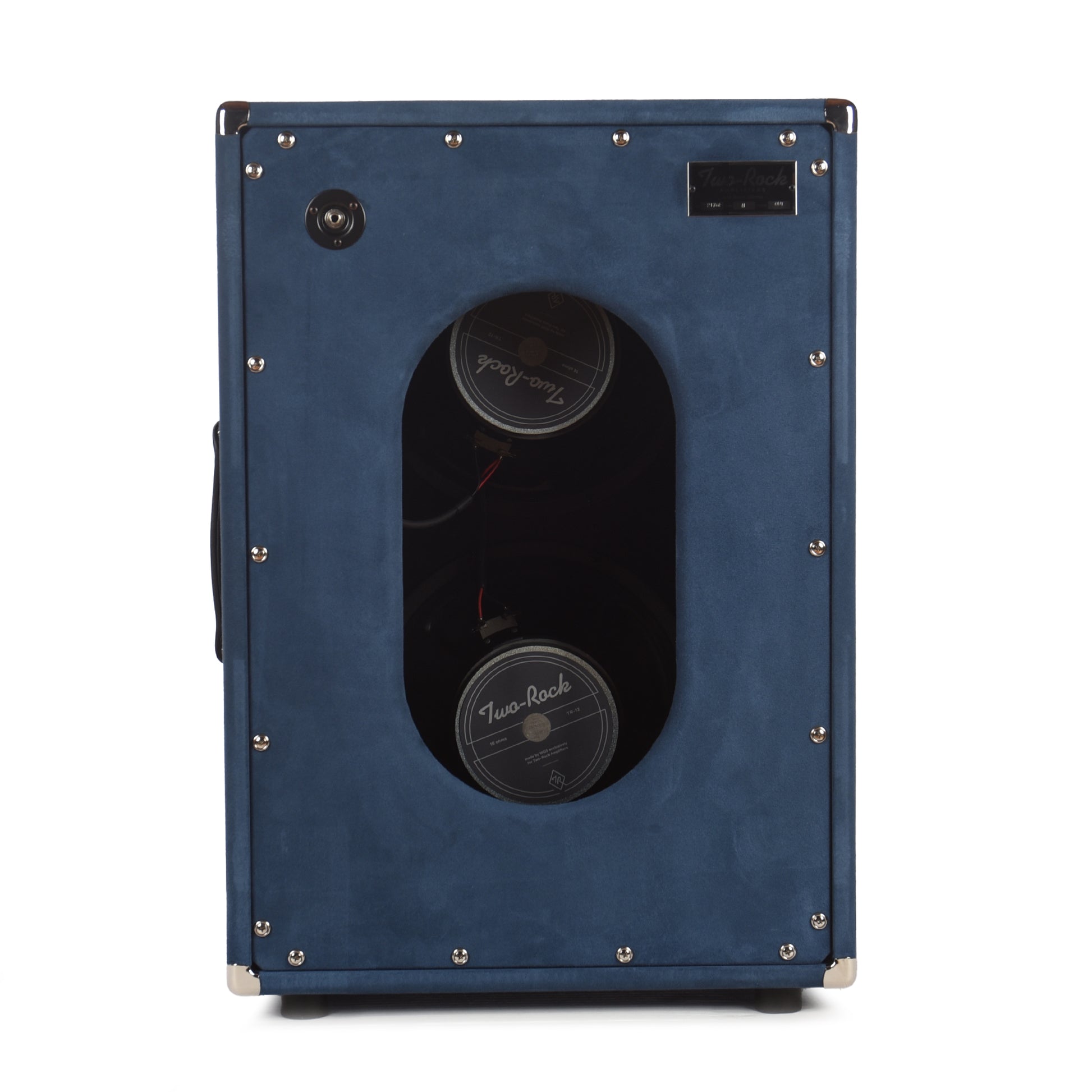 Two Rock 2x12 150w Vertical Cabinet w/Two-Rock 1265B Speaker Denim Suede w/ Sparkle Matrix Grill Amps / Guitar Amps / Guitar Cabinets