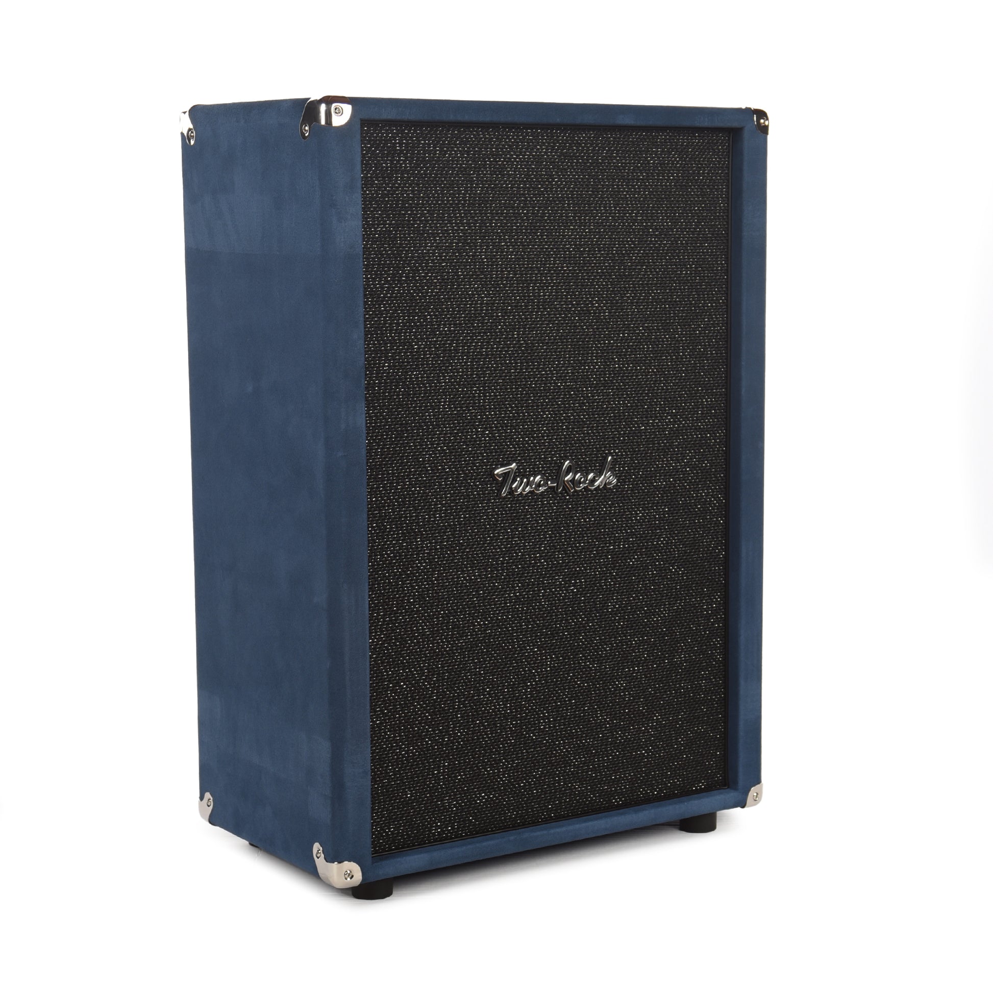 Two Rock 2x12 150w Vertical Cabinet w/Two-Rock 1265B Speaker Denim Suede w/ Sparkle Matrix Grill Amps / Guitar Amps / Guitar Cabinets