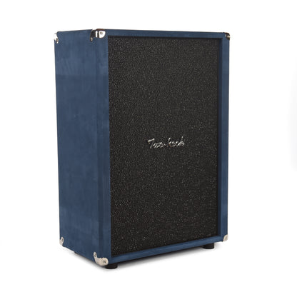 Two Rock 2x12 150w Vertical Cabinet w/Two-Rock 1265B Speaker Denim Suede w/ Sparkle Matrix Grill Amps / Guitar Amps / Guitar Cabinets