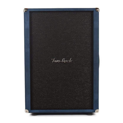 Two Rock 2x12 150w Vertical Cabinet w/Two-Rock 1265B Speaker Denim Suede w/ Sparkle Matrix Grill Amps / Guitar Amps / Guitar Cabinets