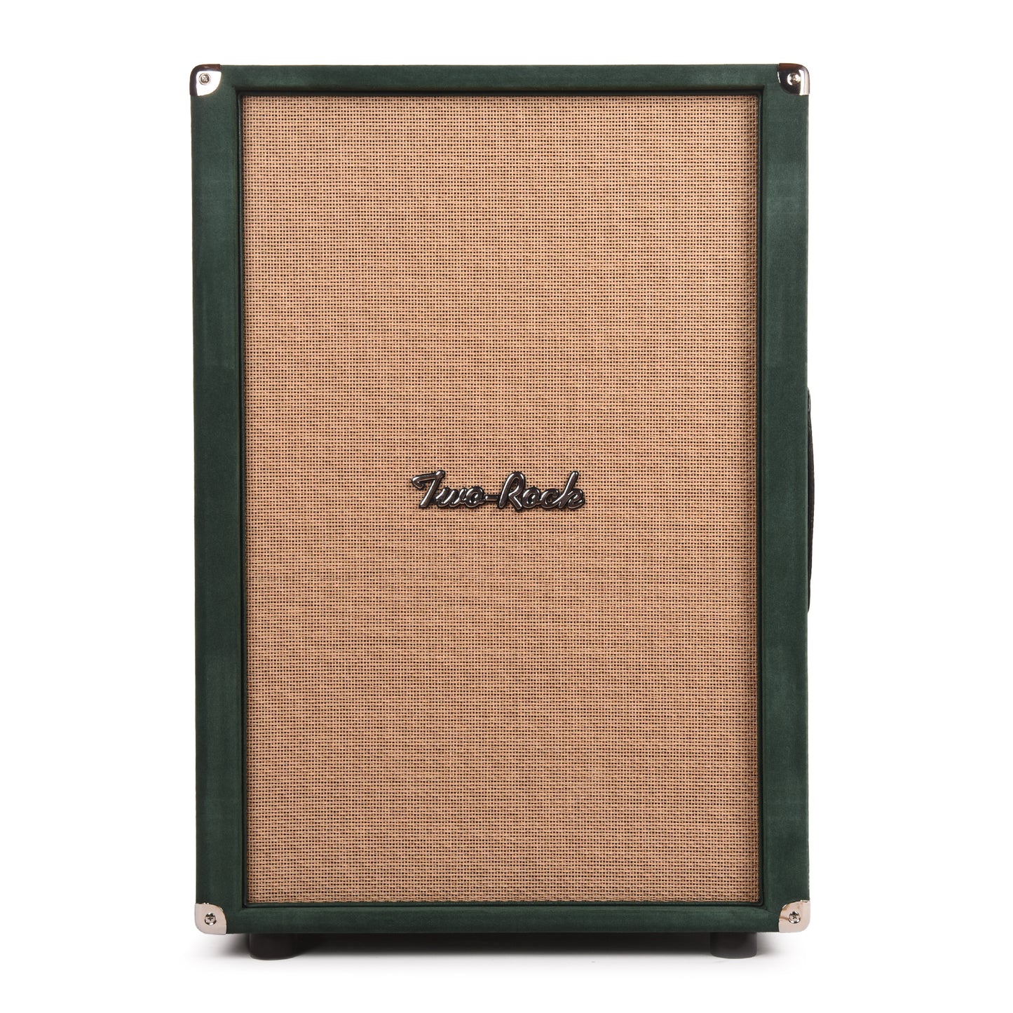 Two Rock 2x12 150w Vertical Cabinet w/Two-Rock 1265B Speaker Forest Green Suede w/ Cane Grill Amps / Guitar Amps / Guitar Cabinets