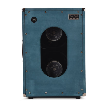 Two Rock 2x12 150w Vertical Cabinet w/Two-Rock 1265B Speaker Medium Blue Suede w/ Cane Cloth Amps / Guitar Amps / Guitar Cabinets