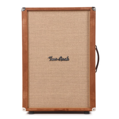 Two Rock 2x12 150w Vertical Cabinet w/Two-Rock 1265B Speaker Tobacco Suede w/ Cane Grill Amps / Guitar Amps / Guitar Cabinets