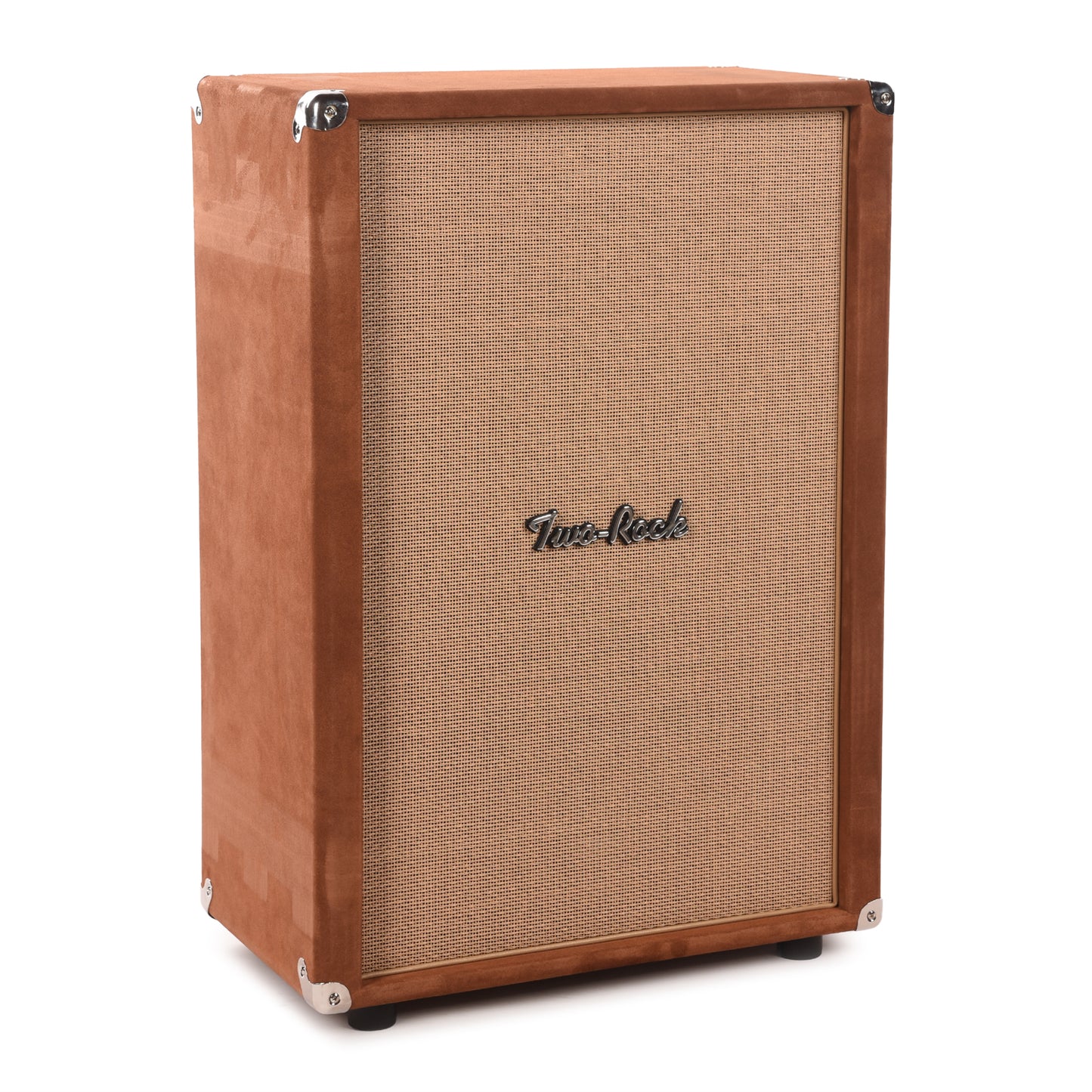 Two Rock 2x12 150w Vertical Cabinet w/Two-Rock 1265B Speaker Tobacco Suede w/ Cane Grill Amps / Guitar Amps / Guitar Cabinets