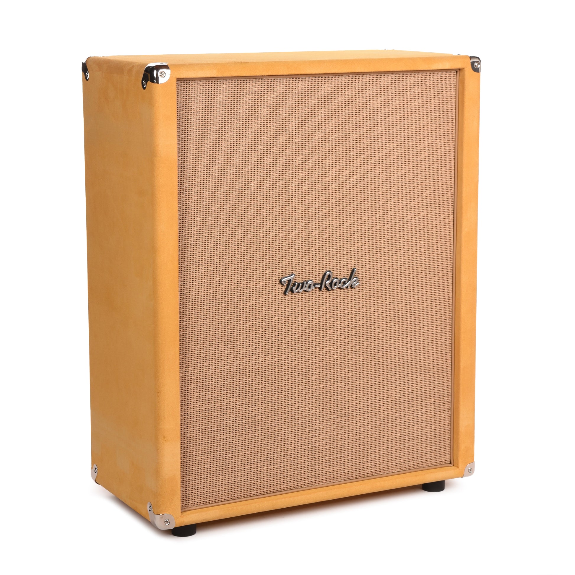 Two Rock 2x12 150w Vertical XL Cabinet SSS Width w/Two-Rock 1265B Speaker Gold Suede w/ Cane Grill Amps / Guitar Amps / Guitar Cabinets