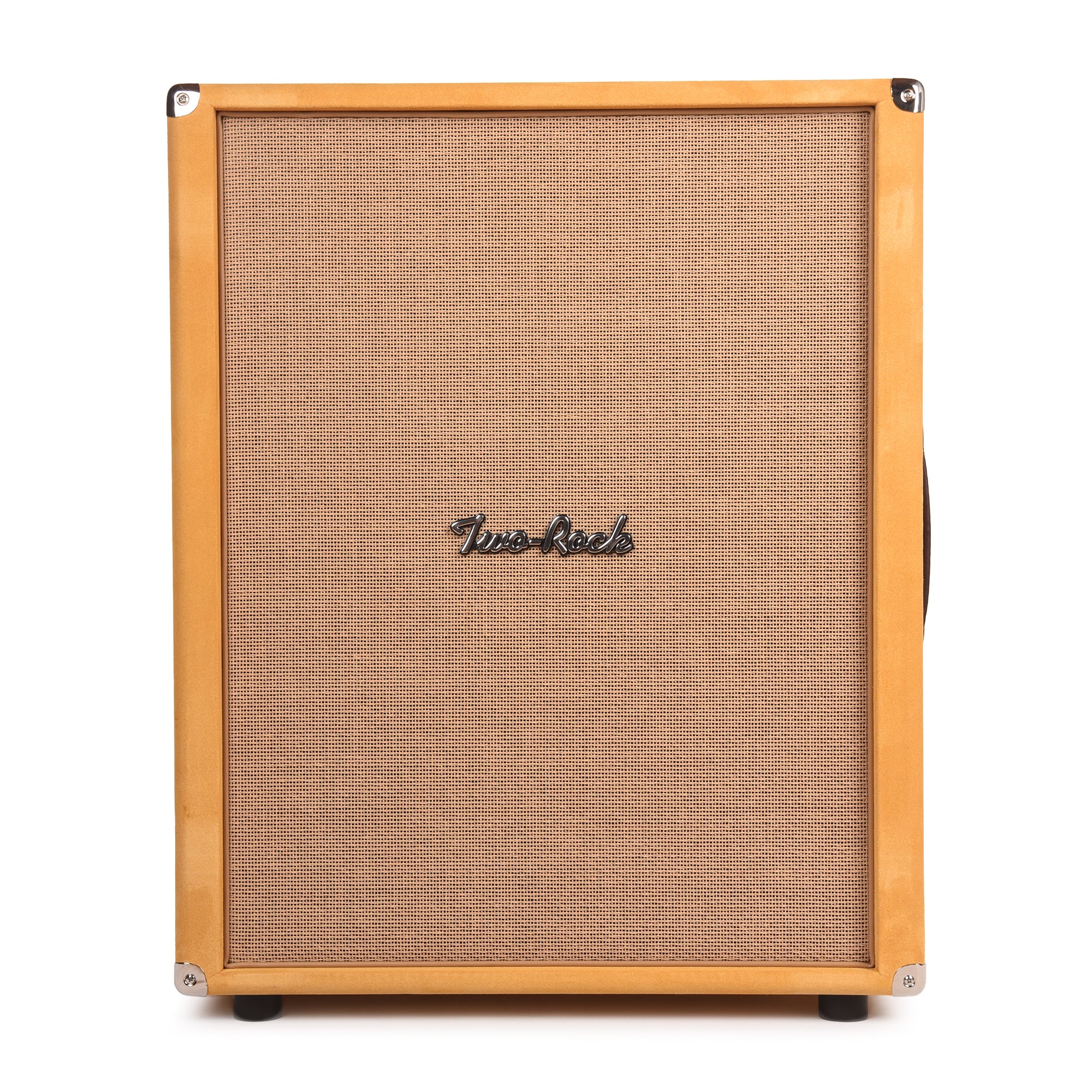 Two Rock 2x12 150w Vertical XL Cabinet SSS Width w/Two-Rock 1265B Speaker Gold Suede w/ Cane Grill Amps / Guitar Amps / Guitar Cabinets