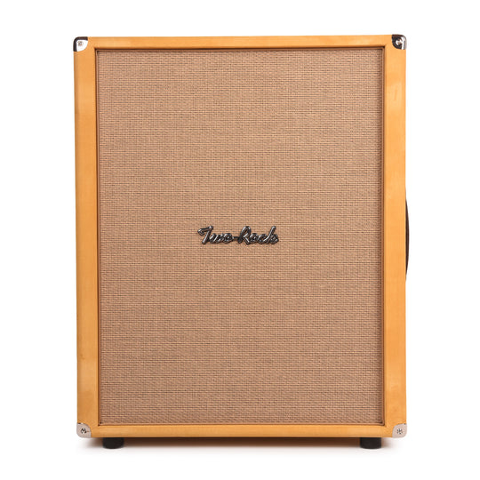 Two Rock 2x12 150w Vertical XL Cabinet SSS Width w/Two-Rock 1265B Speaker Gold Suede w/ Cane Grill Amps / Guitar Amps / Guitar Cabinets