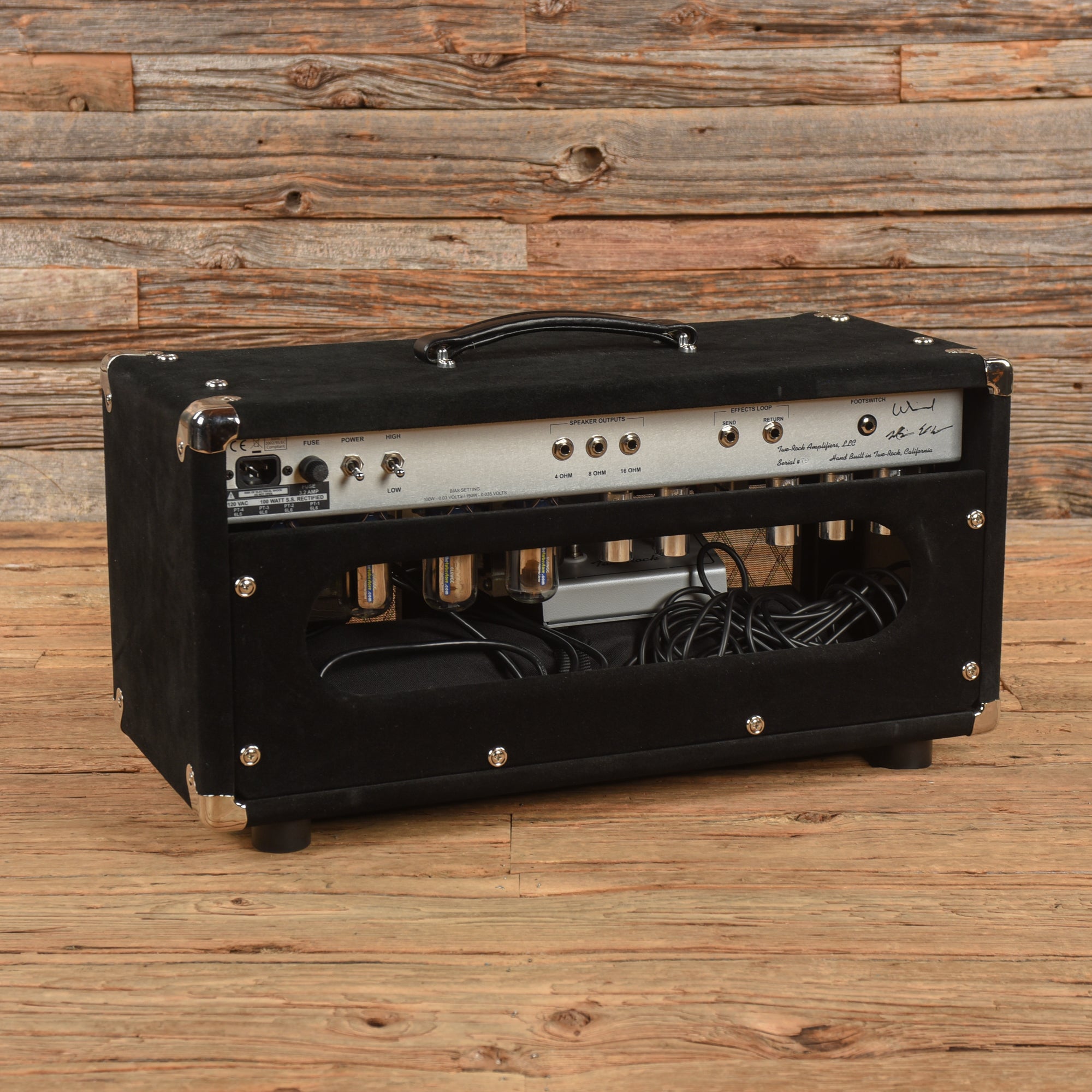 Two Rock Silver Sterling Signature 100/50W Guitar Amp Head Amps / Guitar Amps / Guitar Cabinets