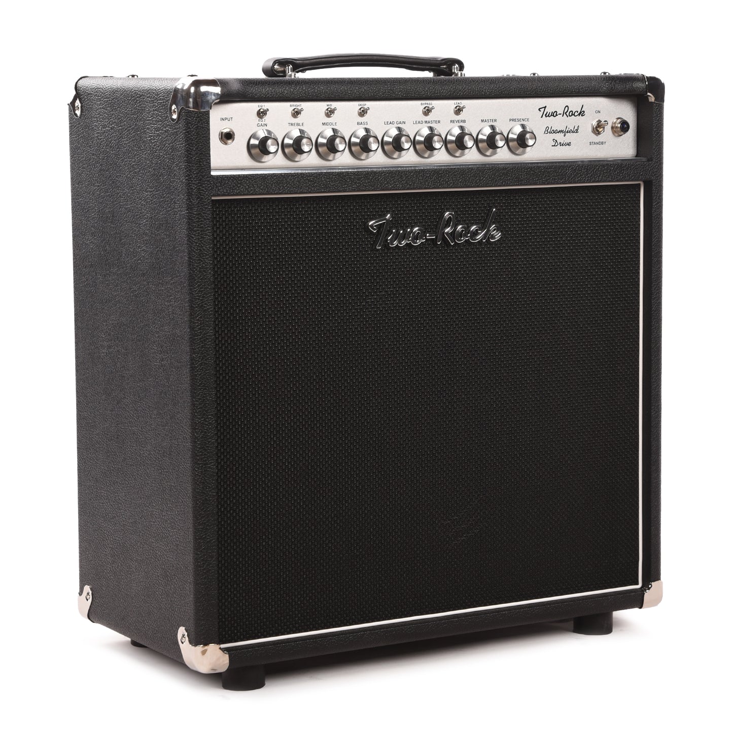 Two Rock Bloomfield Drive 100/50W Combo Black Bronco w/ Black Matrix Grill Amps / Guitar Amps / Guitar Combos