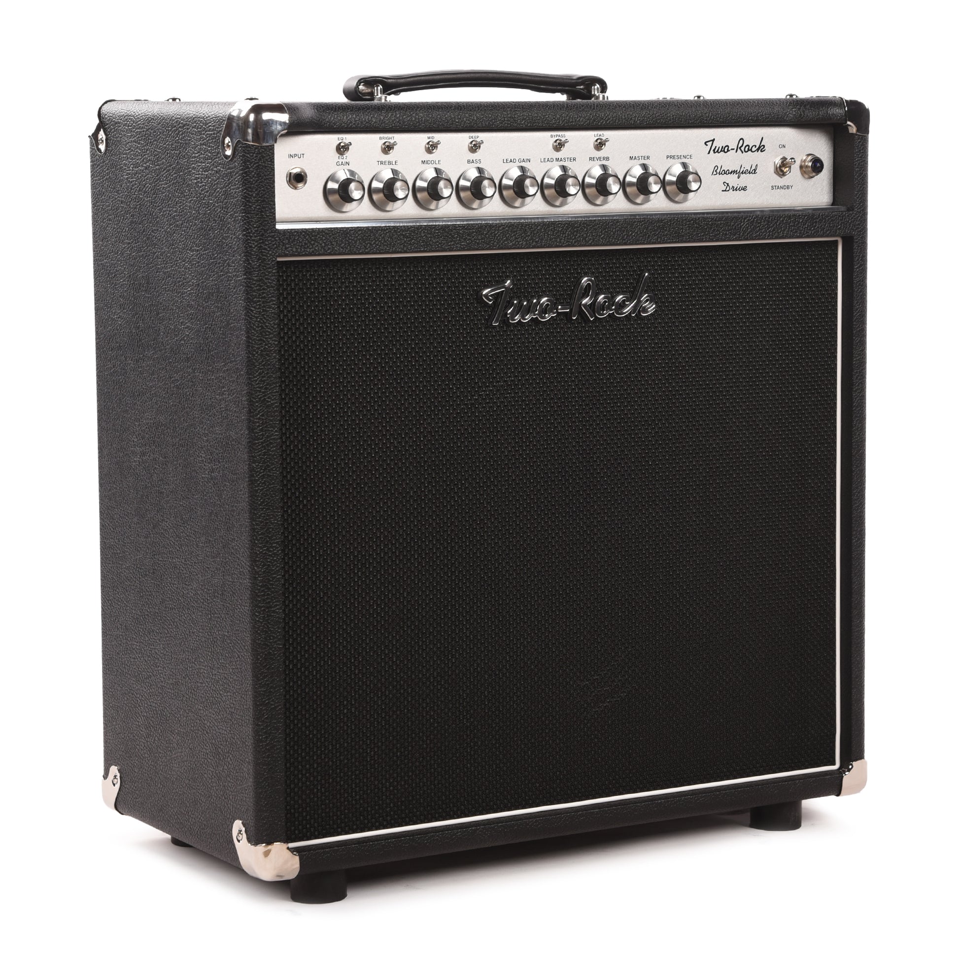 Two Rock Bloomfield Drive 100/50W Combo Black Bronco w/ Black Matrix Grill Amps / Guitar Amps / Guitar Combos