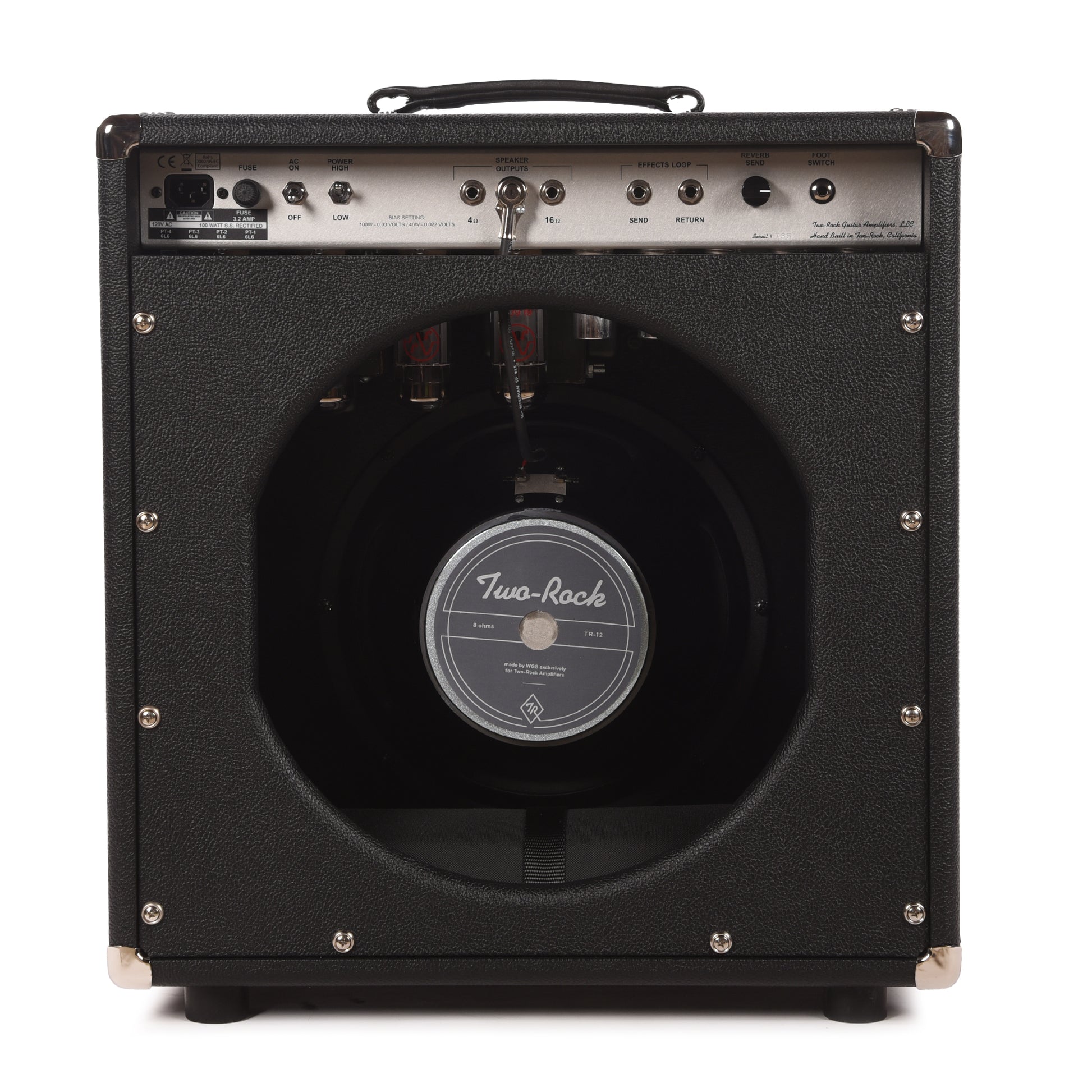 Two Rock Bloomfield Drive 100/50W Combo Black Bronco w/ Black Matrix Grill Amps / Guitar Amps / Guitar Combos