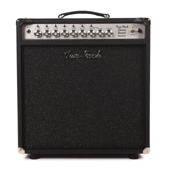 Two Rock Classic Reverb Signature 40/20W 1x12 Combo w/ Black Bronco Tolex & Black Sparkle Matrix Cloth Amps / Guitar Amps / Guitar Combos