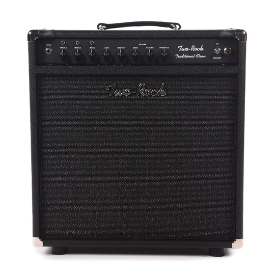 Two Rock Traditional Clean 100/50W 1x12 Combo w/ Black Bronco Tolex & Black Sparkle Matrix Cloth Amps / Guitar Amps / Guitar Combos