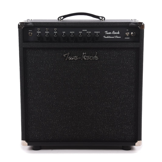 Two Rock Traditional Clean 40/20W 1x12 Combo w/ Black Bronco Tolex & Black Sparkle Matrix Cloth Amps / Guitar Amps / Guitar Combos