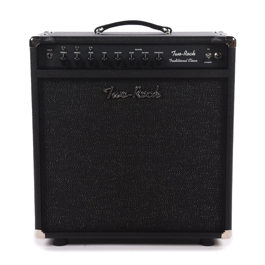 Two Rock Traditional Clean 40/20W 1x12 Combo w/ Black Bronco Tolex & Black Sparkle Matrix Cloth Amps / Guitar Amps / Guitar Combos