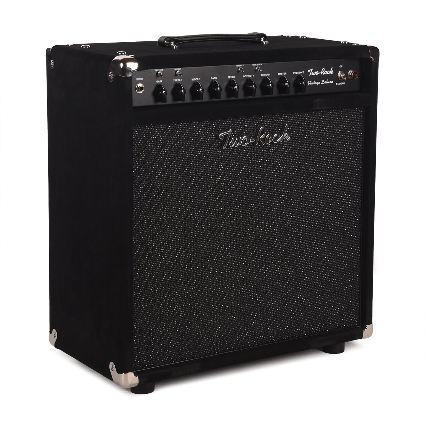 Two Rock Vintage Deluxe 40w 1x12 Combo Black Suede w/ Sparkle Cloth Amps / Guitar Amps / Guitar Combos