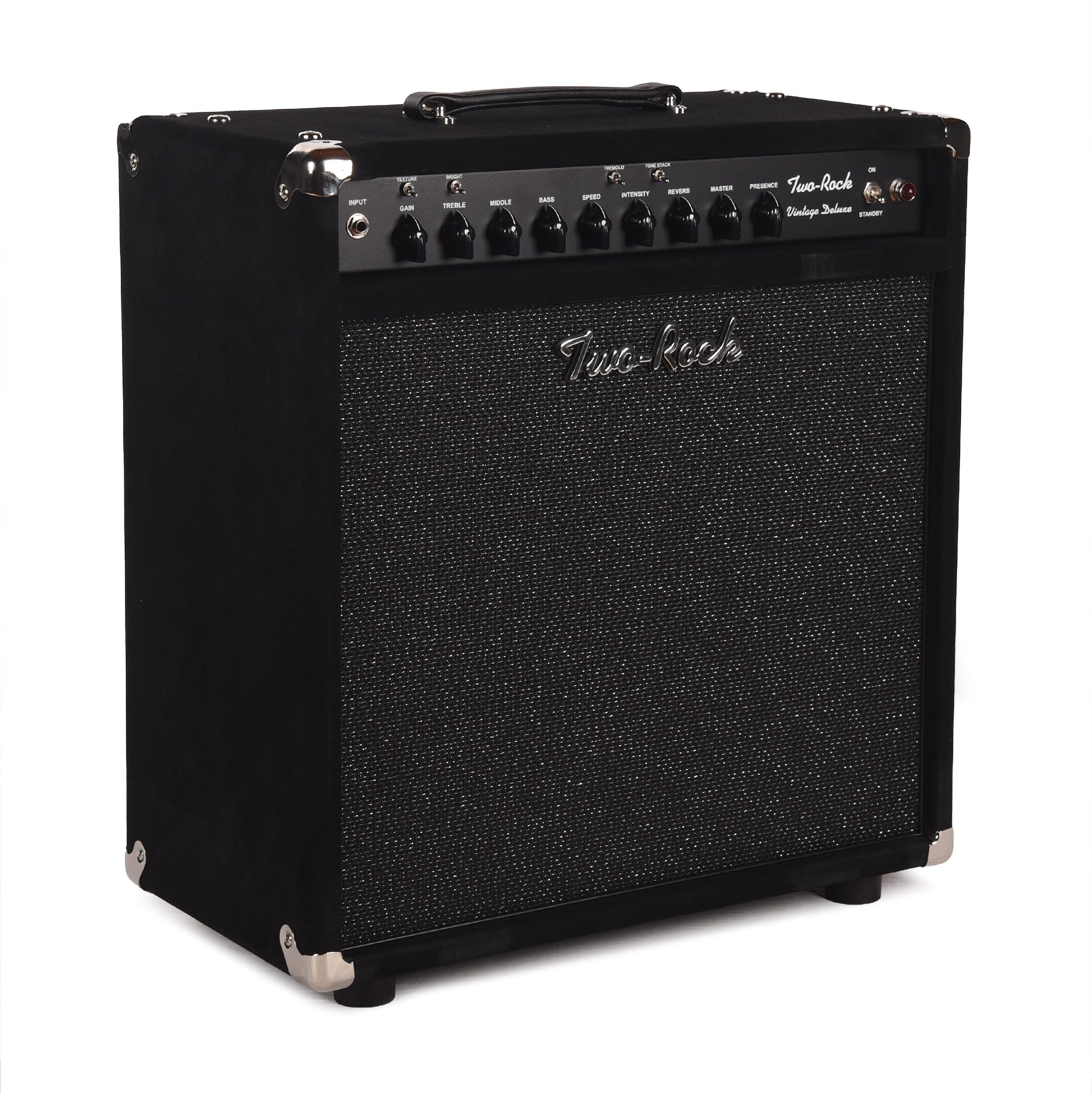 Two Rock Vintage Deluxe 40w 1x12 Combo Black Suede w/ Sparkle Cloth Amps / Guitar Amps / Guitar Combos