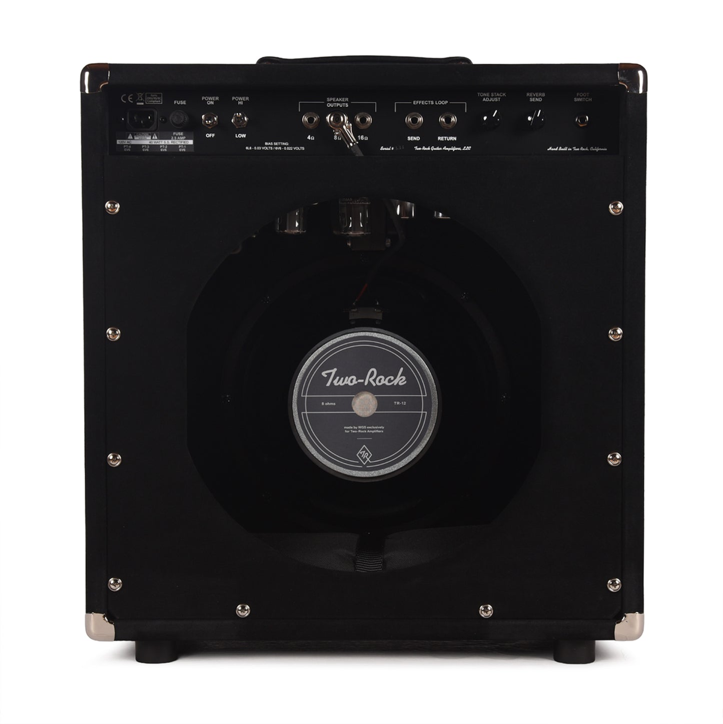 Two Rock Vintage Deluxe 40w 1x12 Combo Black Suede w/ Sparkle Cloth Amps / Guitar Amps / Guitar Combos