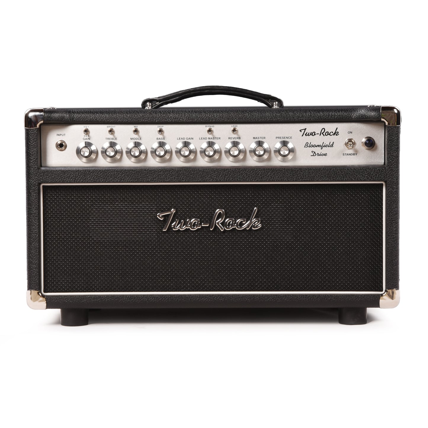 Two Rock Bloomfield Drive 100/50W Head Black Bronco w/ Black Matrix Grill Amps / Guitar Amps / Guitar Heads