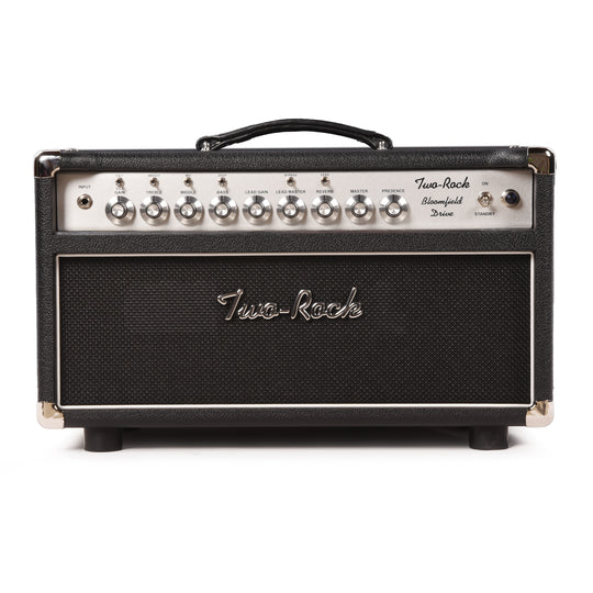 Two Rock Bloomfield Drive 100/50W Head Black Bronco w/ Black Matrix Grill Amps / Guitar Amps / Guitar Heads