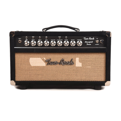 Two Rock Bloomfield Drive 100/50W Head Black Suede w/ Cane Grill Amps / Guitar Amps / Guitar Heads