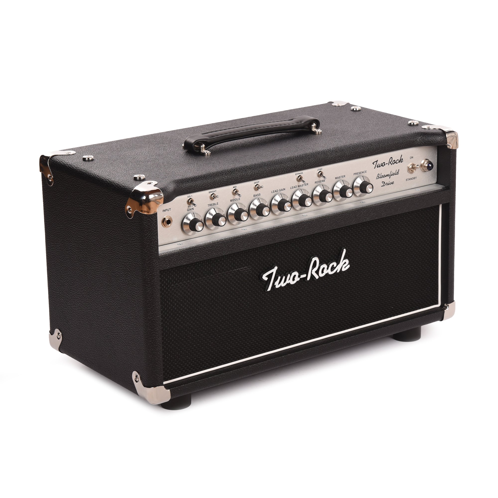 Two Rock Bloomfield Drive 40/20W Head Black Bronco w/ Black Matrix Grill Amps / Guitar Amps / Guitar Heads