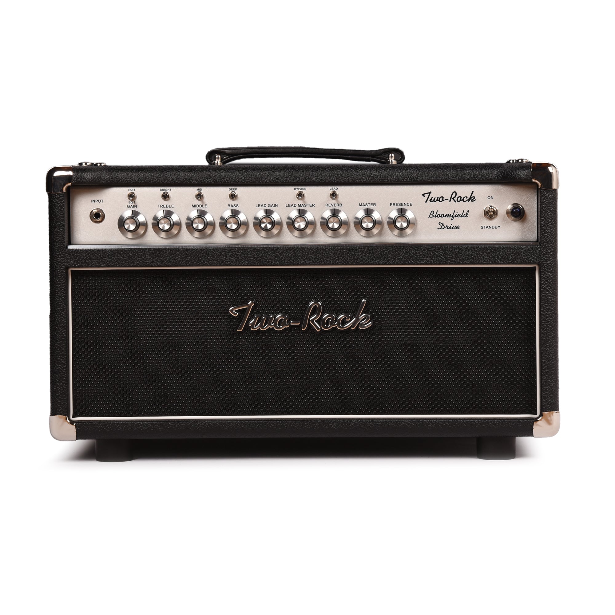 Two Rock Bloomfield Drive 40/20W Head Black Bronco w/ Black Matrix Grill Amps / Guitar Amps / Guitar Heads