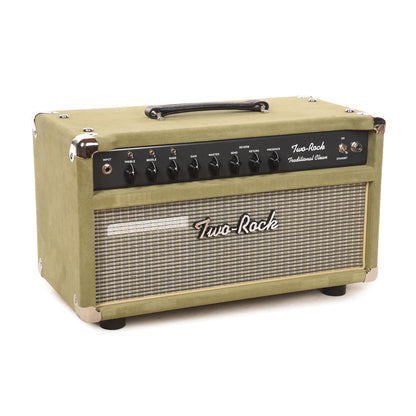 Two Rock Traditional Clean 100/50W Head Moss Suede w/ Vintage Beige Cloth Amps / Guitar Amps / Guitar Heads