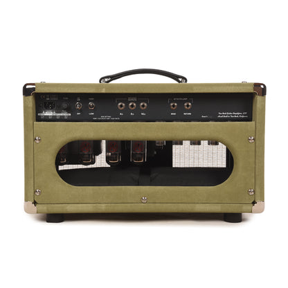 Two Rock Traditional Clean 100/50W Head Moss Suede w/ Vintage Beige Cloth Amps / Guitar Amps / Guitar Heads