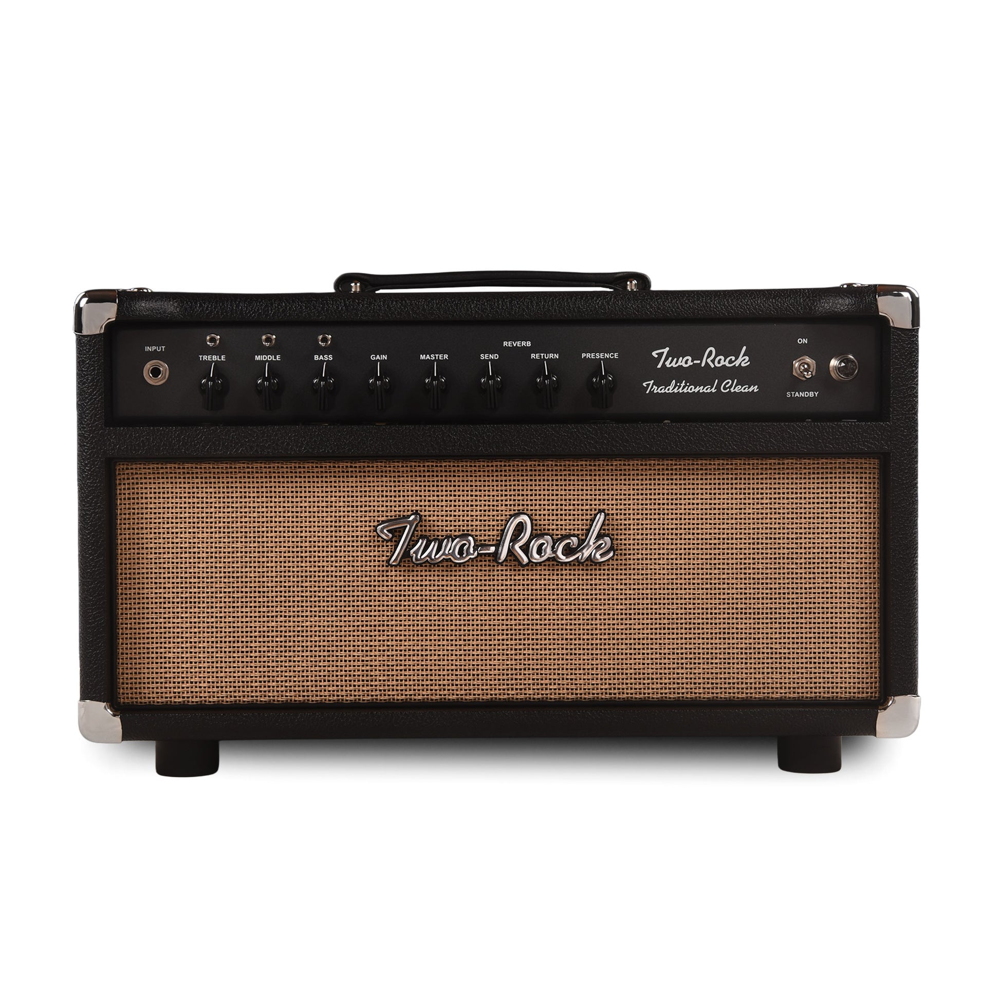 Two Rock Traditional Clean 100/50W Head w/Black Bronco Tolex & Cane Grill Cloth Amps / Guitar Amps / Guitar Heads