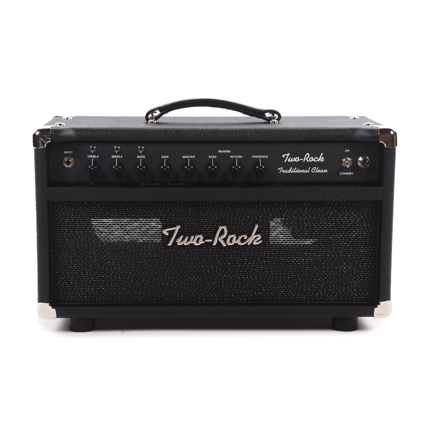 Two Rock Traditional Clean 40/20W Head w/ Black Bronco Tolex & Black Sparkle Matrix Cloth Amps / Guitar Amps / Guitar Heads