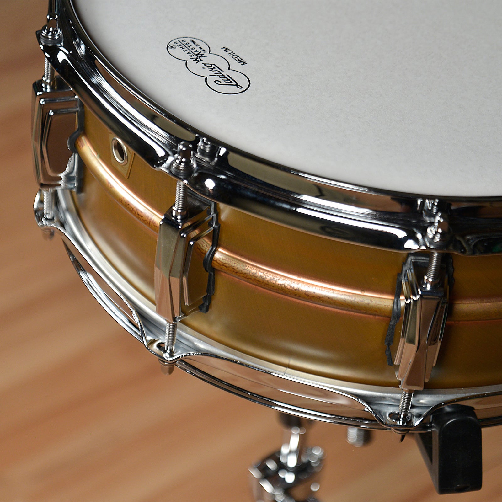 Ludwig 5x14 Raw Copper Phonic Snare Drum